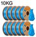 StarTech Standaard PLA filament - 3D-printer filament - 1,75 mm - Weinig krimp - Geschikt voor FDM 3D-printers en 3D-pennen - Spoel van 10 kg - Blauw