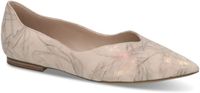 Caprice Dames Ballerina 9-22110-42 Wit Leer G-breedte Maat 37 EU