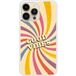 Apple iPhone 14 Good vibes Verstevigd hoesje met sublimatie bedrukking