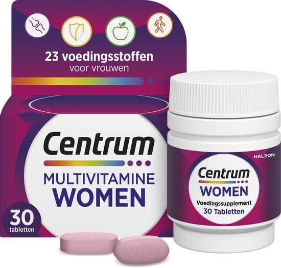 Centrum Women Multivitaminen Tabletten - 30 stuks