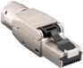 Goobay CAT 8.1, RJ45-connecteur STP blindé pour montage sans outil