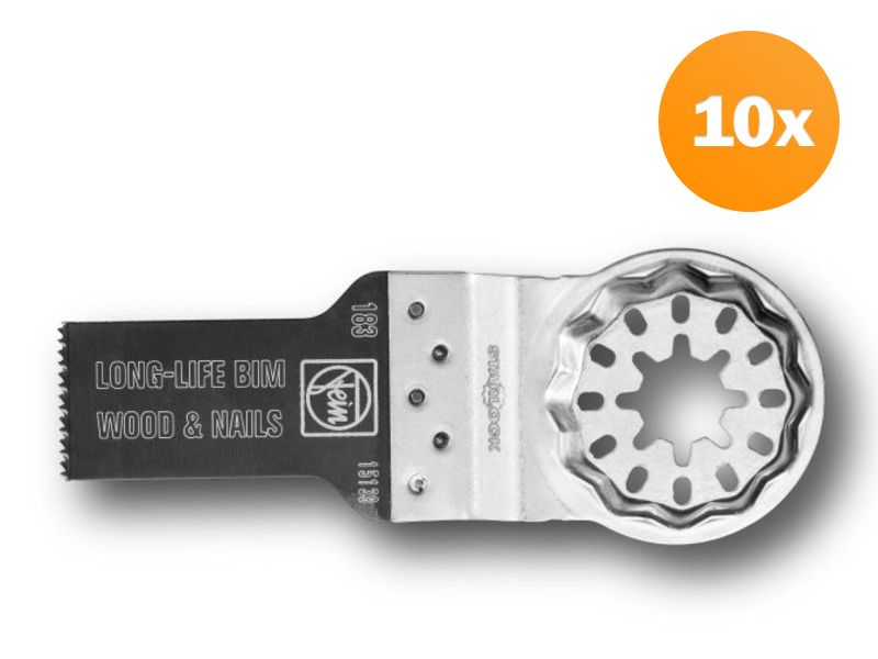 Fein E-Cut Long-Life zaagblad - 34 mm - 10 stuks