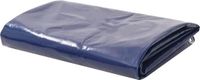 vidaXL Zeil Blauw 3 x 5 m Canvas met PVC-coating