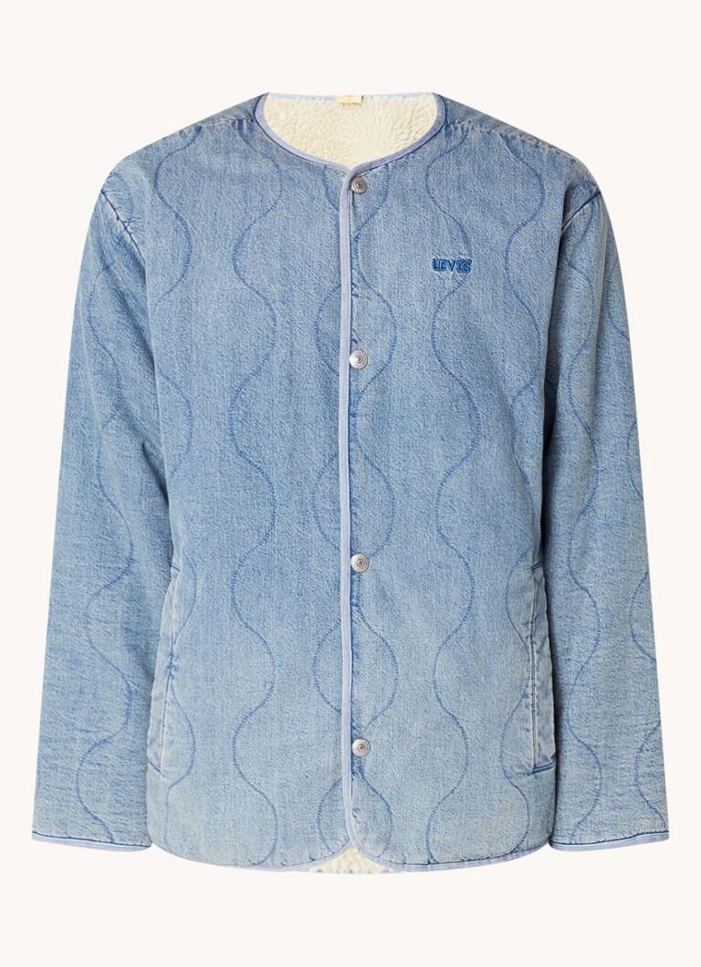 Levi's Levi's Reversible oversized spijkerjas met logo