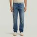 G-Star Mosa Straight Hommes Jean 30/34 Coton Élasthanne Bleu