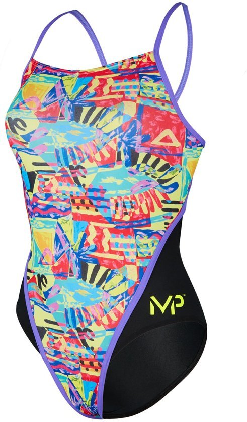 Phelps, Michael Riviera RB - Badpak - Dames - 28 - Multicolor/Zwart