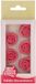 FunCakes Fondant Decoraties - Rozen Roze - Set/6