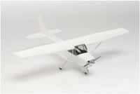 Herpa 013789-002 H0 Vliegtuig Sportvliegtuig, propeller zilver