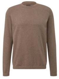 Q/S by s.Oliver Q/S by s.Oliver gemêleerde pullover bruin