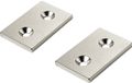 Tru Components W40L25T5-2M4 Aimant permanent Rectangulaire N35