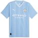 Puma Manchester City FC Authentic 23/24 Thuis T-shirt Korte Mouwen Blauw S