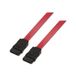 AISENS A130-0153 SATA-kabel 0,5 m SATA 7-pin Zwart, Rood