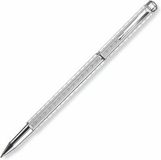 Caran d'Ache Ecridor Chevron verzilverd/palladium rollerpen