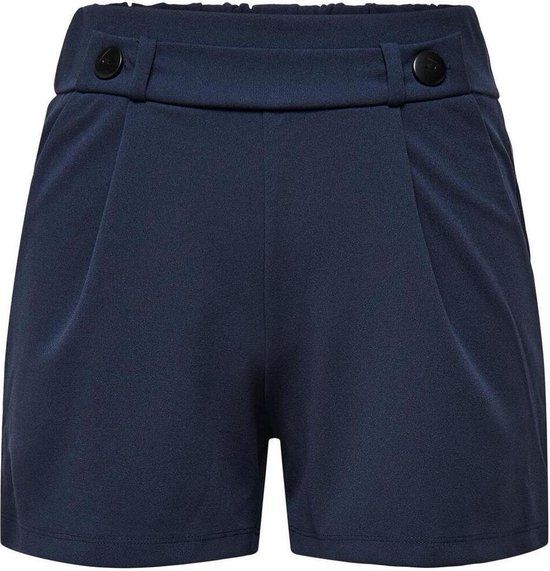 JDY JDYGEGGO SHORTS JRS NOOS Women's Shorts - Black Iris;Black Button - Size XS