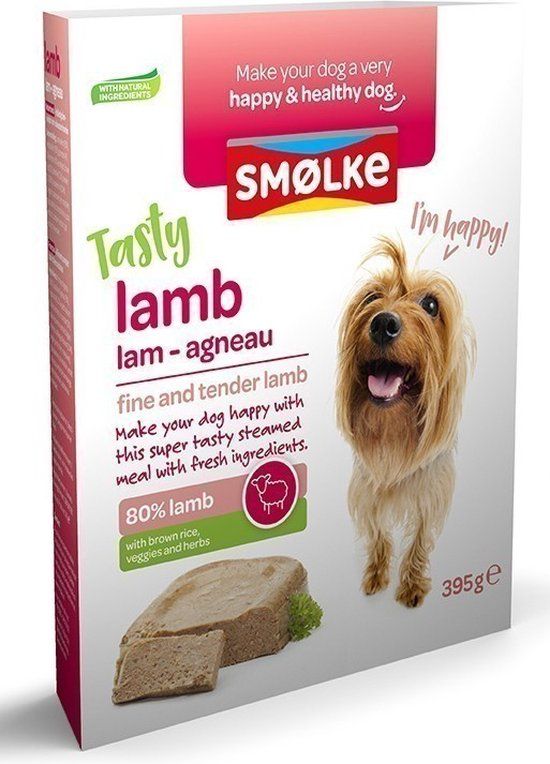 Smølke Vers Gestoomde Maaltijd Lamb - 10 x 395g
