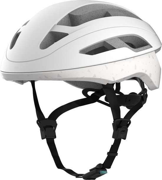 CRNK Angler Fietshelm - Maat L - Glanzend Wit