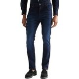 Wrangler Larston Deep Abyss Jeans Denim Blue Größe: W36L32