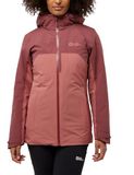 Jack Wolfskin Damesjas, Mineraal rood., XS