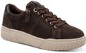 TAMARIS WIDE FIT Tamaris Comfort Essentials Dames Sneakers - MOCCA SUEDE