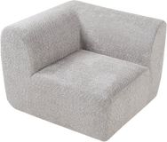 en.casa Element Hurvas modulaire zitbank hoekelement 76x108x108 cm grijs