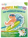 Ooly - Playful Painters - Aquarel verfset - Chills & thrills dino's
