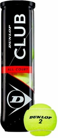 Dunlop Club AC Tennisballen - Geel - Volwassenen