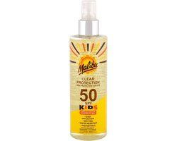 Malibu Kids Clear Protection SPF 50 Zonnebrand Spray - 250 ml