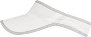 Hatland Cliff Zonneklep met opvouwbare klep - Wit