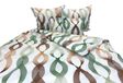 Literie 160x200 Vagues vertes