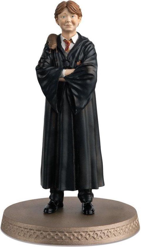 Eaglemoss Collections Eaglemoss Harry Potter: Ron Weasley met Scabbers Resin Figuur - Schaal 1:16