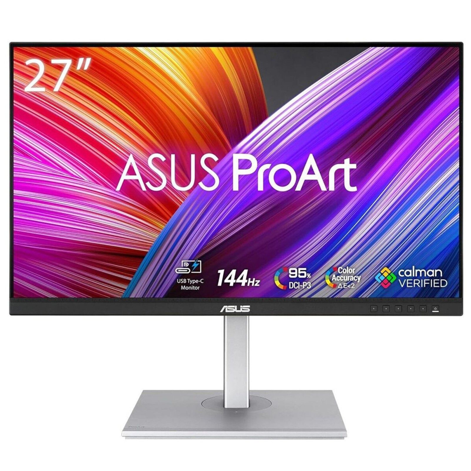 ASUS ProArt PA278CGV 27" QHD Monitor - USB-C, 144Hz, IPS, HDR, FreeSync