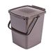 Minimax MATTIUSSI MINUMIAX PRO 10 MINIMAX Filter, Afvalemmer, Afvalscheidingsprullenbak, Tafelprullenbak, Kunststof, Donkerbruin, 10 L