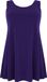 YOEK Débardeur long Violet