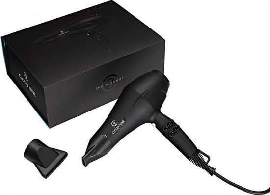 Cloud Nine The Airshot Föhn - Zwart - 2000W - Digitale Motor