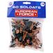 EUROPEAN FORCE 60 Kleine Soldaten Kaki Plastic Militair Kinderspeelgoed Miniatuur 3,5 cm x 3,5 cm Vanaf 3 jaar