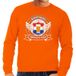 Bellatio Decorations Koningsdag drinking team sweater oranje heren XS