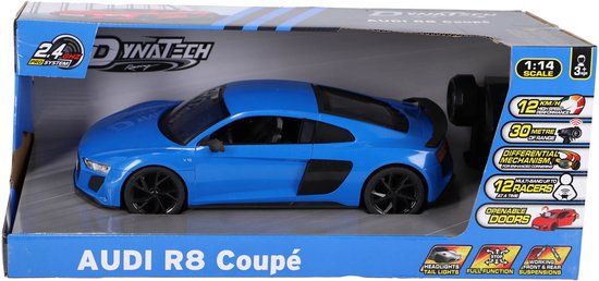Koolspeed Audi - Radiografisch bestuurbare auto - Schaal 1:14 - Blauw