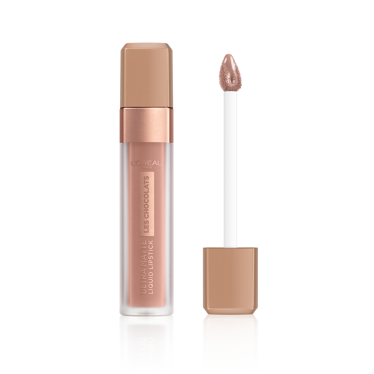 L'Oréal Make-Up Designer Les Chocolats Lipstick - 852 Box of Chocolates - Nude - Ultra Matte Lippenstift met Chocoladegeur - 7,6 ml