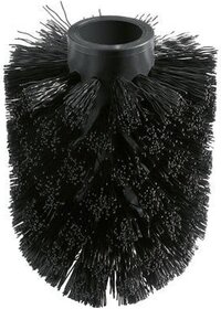 GROHE Essentials Toiletborstel - Losse kop - Zwart - Kunststof