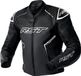 RST S1 D3O geperforeerde motorleren jas - Zwart/wit, Maat 58