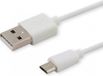 Savio CL-124 câble USB USB 2.0 2 m USB A Micro-USB B Blanc