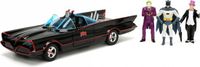 Batman Jada Toys DC Batmobil 1966 Deluxe met 4 figuren