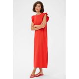Kaffe Maxi Dress Red