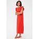 Kaffe Maxi Dress Red