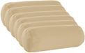 vidaXL - Taie d'oreiller - 6 pièces - HEERLEN - Beige - Ø 15 x 40 cm - Polyester