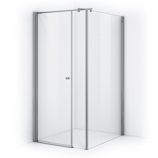 Maxaro Douchecabine 80x110cm Zircon Comfort met Draaideur