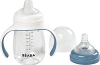 Béaba 2 in 1 leerschaal 210 ml windy blue