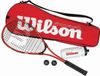 Wilson Starter Squash Kit Squash Squashracket - Rood Zwart - L2