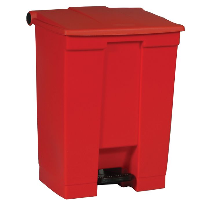 Rubbermaid Step-On Vuilnisbak - 68.1 Liter - Rood
