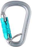 Edelrid Hms Bruce Steel Triple Fg Karabijnhaak Icemint